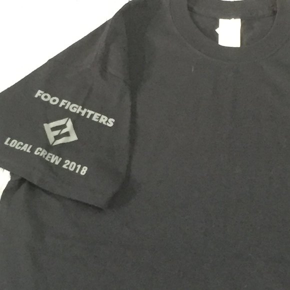 Foo Fighters Concrete and Gold Tour Local Crew Tee - Picture 3 of 6